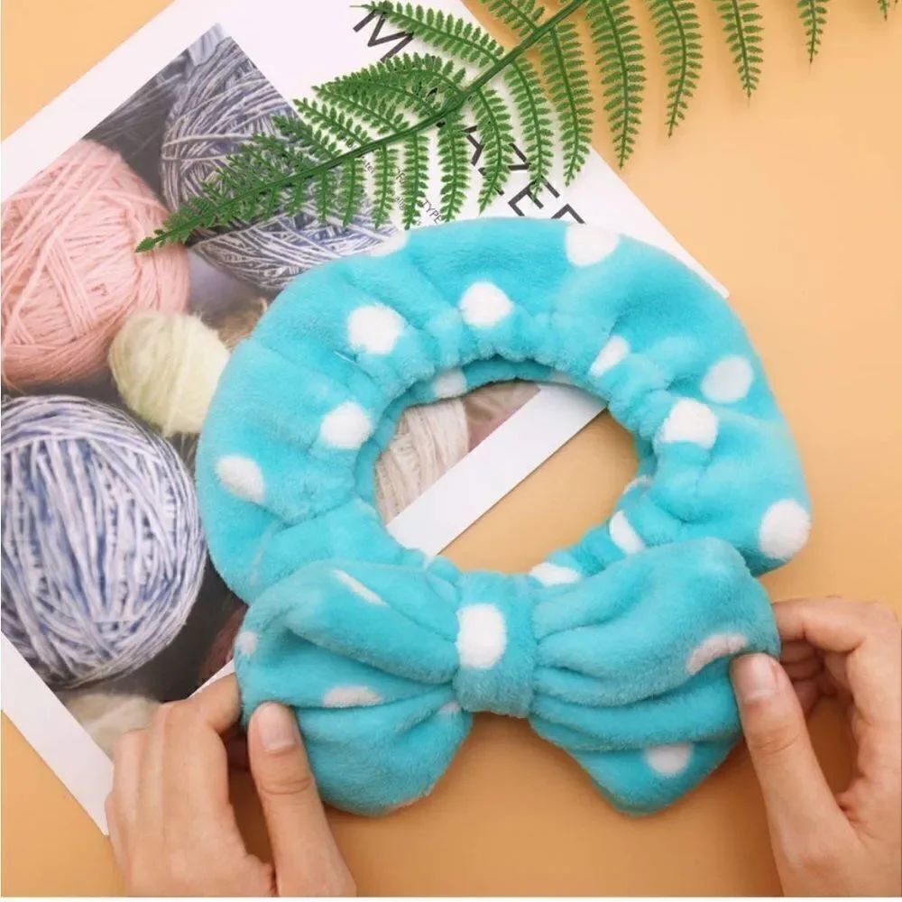 Skincare Bowknot Headband